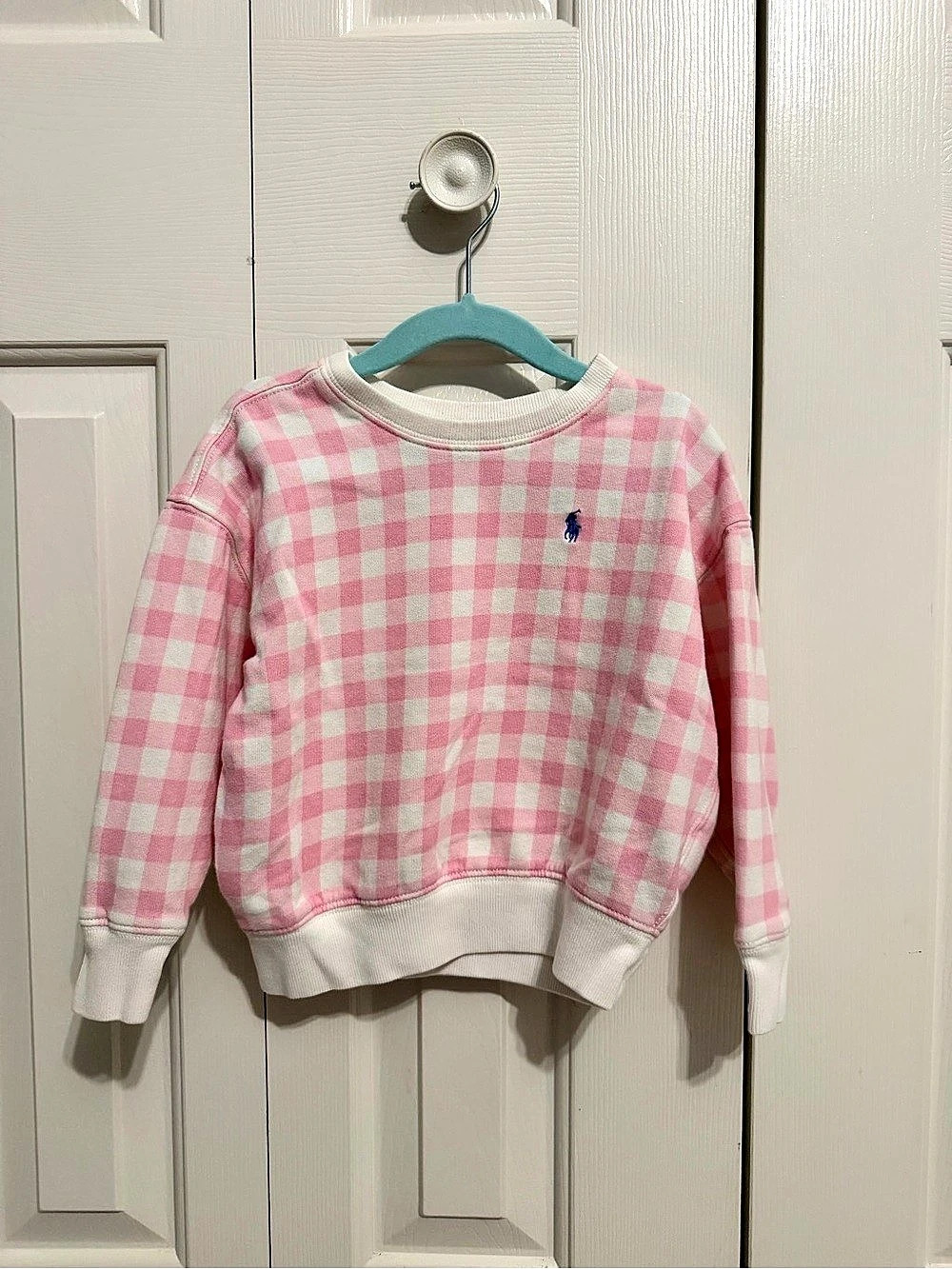 Polo Ralph Lauren Gingham Crewneck Sweatshirt